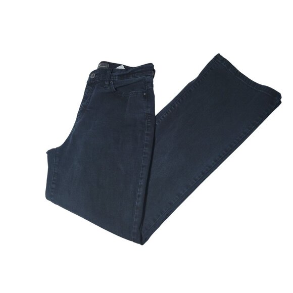 Levis 512 Boot Cut Perfectly Slimming Jeans Womens Size 8 Mid Rise Denim Pants - Picture 1 of 5